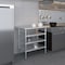 Amgood 24in D x 36in L Stainless Steel Table, Three Undershelves AMG WT-2436-3SH-Z - alternate 4