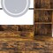 Homeroots 31" Brown Wood Lighted Two Drawer Dresser 714255 - alternate 2