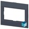 Siemens cover frame for door cutout 76.2 x 45.65 mm WxH accessory for: circuit 3VA9033-0SB10 - alternate 2