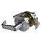 Ecs Hardware Commercial Lever Set Handle, Clutch Lever Set, 2-3/4 Standard Backset, Satin Chrome, Entrance, Grade 2 ECSH-CL201-SC-ET-C - alternate 1