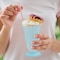 Smarty Had A Party 15 oz. Transparent Blue Milkshake Plastic Cups, 48PK 1805-CASE - alternate 3