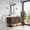James Martin Vanities Marcello 48 in. Single Vanity, Chestnut w/ 3 CM Parisien Bleu Silestone Top D200-V48-CSN-FPBL - alternate 3