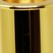 Homeroots 14" Clear And Gold Geo Stacks Crystal Tabletop Taper Candlestick 590227 - alternate 2