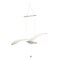 Homeroots 37" White And Natural Hanging Seagull Decorative Sculpture 633952 - alternate 1