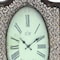 Homeroots 20" Oval Antiqued Bronze Wood and Glass Analog Wall Clock 274496 - alternate 4