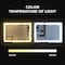Fab Glass And Mirror LED Vanity Mirror for Bathroom with Dimmable Touch Sensors, Adjustable Color Temperature - Anti HC24X36 - alternate 3