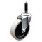 Service Caster 4 Inch Thermoplastic Rubber Wheel 3/4 Inch Expanding Stem Caster SCC SCC-EX05S410-TPRS-34 - alternate 1