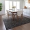 Homeroots 5' X 8' Khaki And Dark Gray Ombre Washable Indoor Outdoor Area Rug 602876 - alternate 2