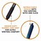 Bic Soft Feel Ballpoint Pen, Retractable, Medium 1 mm, Black Ink, Black Barrel, 12PK SCSM11-BLK - alternate 8