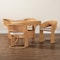 Bali & Pari Arisu Bohemian Light Honey Rattan 5-Piece Dining Set 258-14323-14188-ZORO - alternate 3