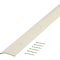 M-D Building Products Building Products 1-3/8'' x 72'' Almond Aluminum Carpet Trim with Screw Nails 74336 - alternate 1