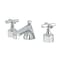 Kingston Brass Widespread Bathroom Faucet with Brass Pop-Up, Polished Chrome KZ4461CHX - alternate 1