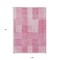 Homeroots 9' X 12' Pink And Blush Striped Washable Indoor Outdoor Area Rug 581663 - alternate 3