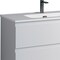 Homeroots 36" White Wood Freestanding Bathroom Vanity With White Sink And Two Drawers 627483 - alternate 2