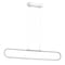 Jonathan Y Ned 39" Dimmable Adjustable Integrated LED Metal Linear Pendant, Chrome JYL7021A - alternate 1