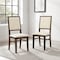 Crosley Joanna 2-Piece Upholstered Back Dining Chair Set CF501317-DO - alternate 3
