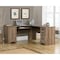 Sauder Corner Computer Desk, 30.276 in H, 66.142 in W X Salt Oak 417586 - alternate 1
