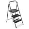 Wrightmaster 3-Step Lightweight Steel Step Stool, 8 ft. Reach with Non-Marring Feet, 600 lb. Capacity Zoro1113GAh - alternate 1