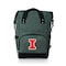 Picnic Time Family Of Brands NCAA Illinois Fighting Illini On The Go Roll-Top Backpack CoolerHeathered Gray 616-00-105-216-0 - alternate 1