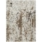 Homeroots 9' X 12' Brown And Ivory Abstract Washable Indoor Outdoor Area Rug 612609 - alternate 3
