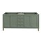 James Martin Vanities Chicago 72 in. Double Vanity, Smokey Celadon 503-V72-SC - alternate 5