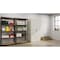 Hirsh Storage Cabinets, 36 in W, 18 in D, 72 in H, Light Gray 25064 - alternate 3