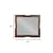 Homeroots Reclaimed Oak Finish Rectangular Mirror 285869 - alternate 4