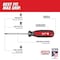Milwaukee Tool Screwdriver, 8" L, Sz #2 MT220 - alternate 4