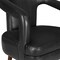 Osp Home Furnishings Mason Accent Reception Chair, Black MSN-PD27 - alternate 3