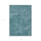 Homeroots 5' X 8' Teal Blue Washable Indoor Outdoor Area Rug 598861 - alternate 6