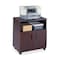 Safco Mobile Machine Stand, Mahogany 1850MH - alternate 1