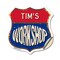 Signmission Tim's Workshop, 12 Inch X 12 Inch, Vinyl Decal SHI-D-12-489-TIM - alternate 1