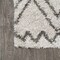 Jonathan Y Soller Diamond Trellis Shag Beige/Dark Gray 8 ft. x 10 ft. Area Rug SHG103A-8 - alternate 5