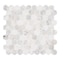 Andova Tiles Amarillo 1.25" x 1.25" Natural Stone Honeycomb Mosaic Wall & Floor Tile ANDAMA103 - alternate 3
