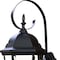Homeroots Three Light Matte Black Swing Arm Lantern Wall Light 398393 - alternate 2