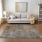 Homeroots 10' X 14' Gray Silver And Charcoal Abstract Washable Indoor Outdoor Area Rug 577654 - alternate 5