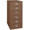 Fireking 6 Drawer, 1 Hr Fire, Vertical, 25" wide for Card Check & Notes Tan 6-2552-CTN - alternate 1