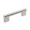 Amerock Versa 3-3/4 inch (96mm) Center-to-Center Satin Nickel Cabinet Pull, 25PK 25VMP36912G10 - alternate 1