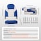Vevor Boat Seat High Back Folding Fishing Boat Seat Chair Sponge Padding, 2PK YL86523 - alternate 3