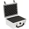 Eylar 9.12in Compact Gear Hard Case Waterproof with Foam White SA00042-WHI - alternate 2