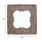 Homeroots 36" Bronze Square Wood Framed Accent Mirror 274530 - alternate 2