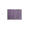 Homeroots 2' X 3' Purple and Green Floral Washable Non Skid Indoor Outdoor Area Rug 564356 - alternate 4