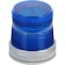 Edwards Signaling Warning Light, Blue, LED, 24V DC, 65 FPM, 3 3/4 in Dia., Surface 105XBRMB24D - alternate 1