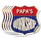 Signmission Papa's Workshop, 4 inch X 4 inch, Vinyl Decal, 5PK SHI-D-5PACK-4-489-PAPA - alternate 1