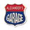 Signmission Alexander's Garage, 12 Inch X 12 Inch, Aluminum Metal Sign SHI-A-12-383-ALEXANDER - alternate 1
