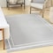 Homeroots 4' X 6' Gray And Ivory Indoor Outdoor Area Rug 545523 - alternate 5