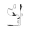 Klein Electronics Director 2-Wire Surveillance Earpiece with Quick Disconnect Connector DIRECTOR-QD - alternate 1