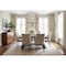 Z-Lite Gaultier Matte Black+Modern Gold 8 Light Chandelier 6100-8MB - alternate 3