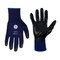 General Electric Unisex Dipped Gloves Black/Blue M 1 pair GG215MC - alternate 1