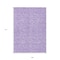 Homeroots 9' X 12' Lilac And Ivory Floral Washable Indoor Outdoor Area Rug 581874 - alternate 5